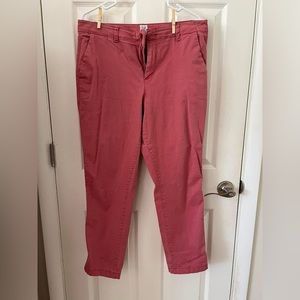 Gap, salmon Chino pants
